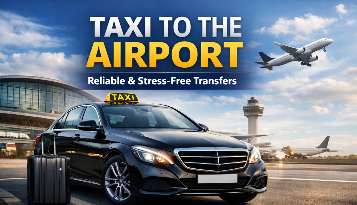 taxi to the airport